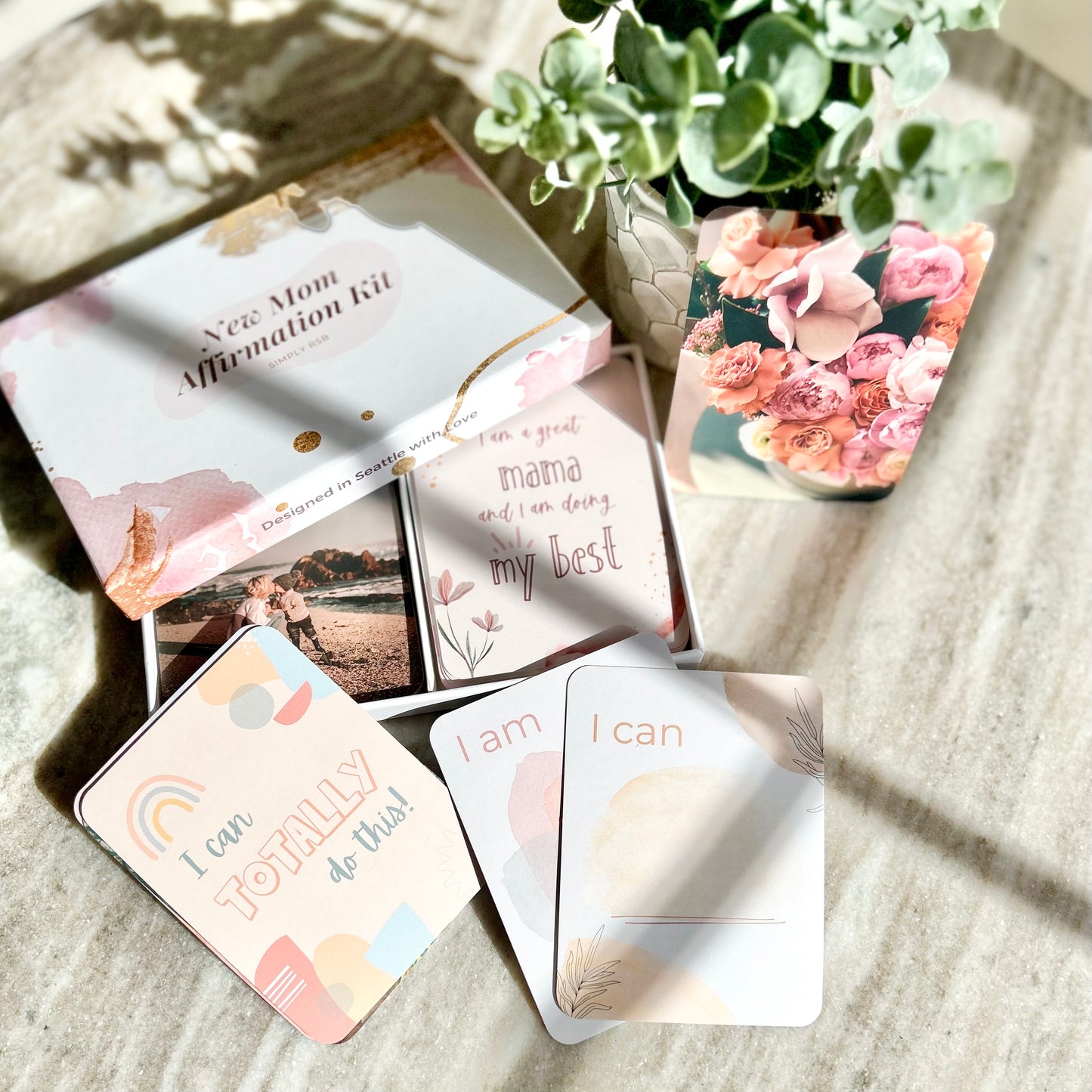 New Mom Affirmation Card Kit
