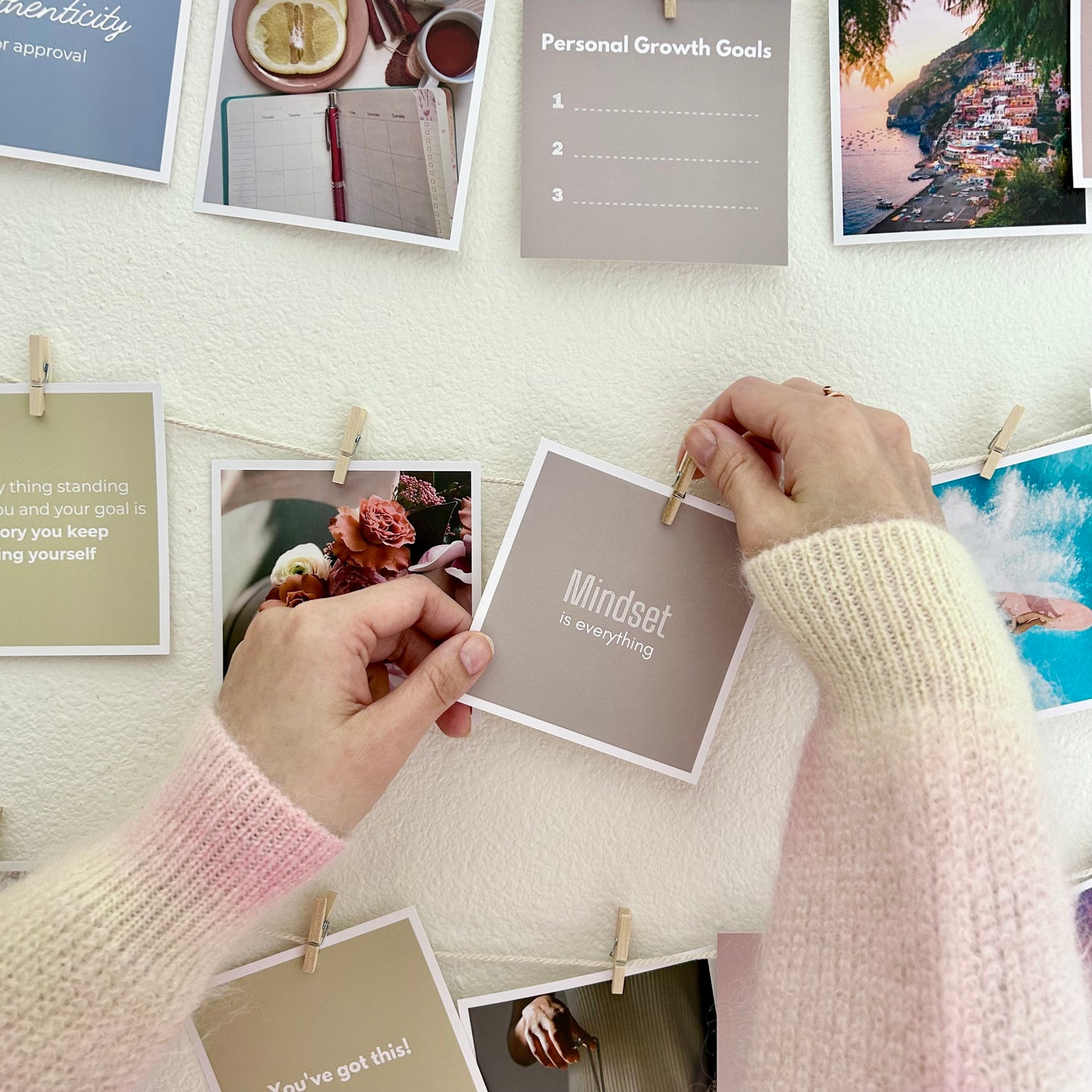 Vision Board Kit (With Wall Accessories)