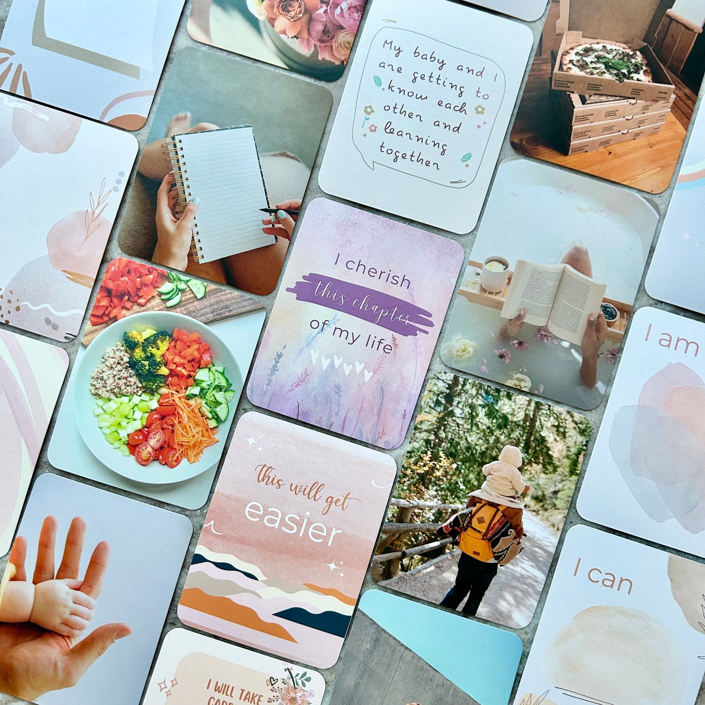 New Mom Affirmation Card Kit