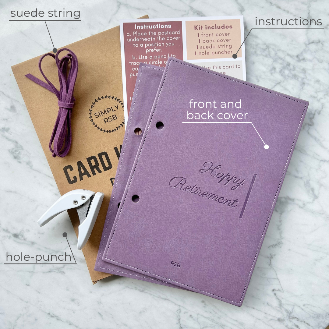 "Happy Retirement" Card Keeper Kit