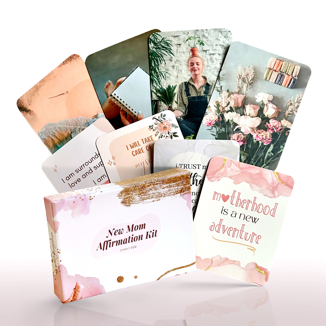 New Mom Affirmation Card Kit