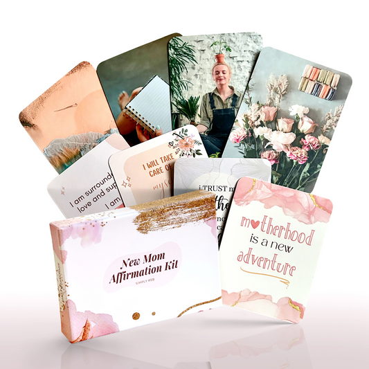New Mom Affirmation Card Kit