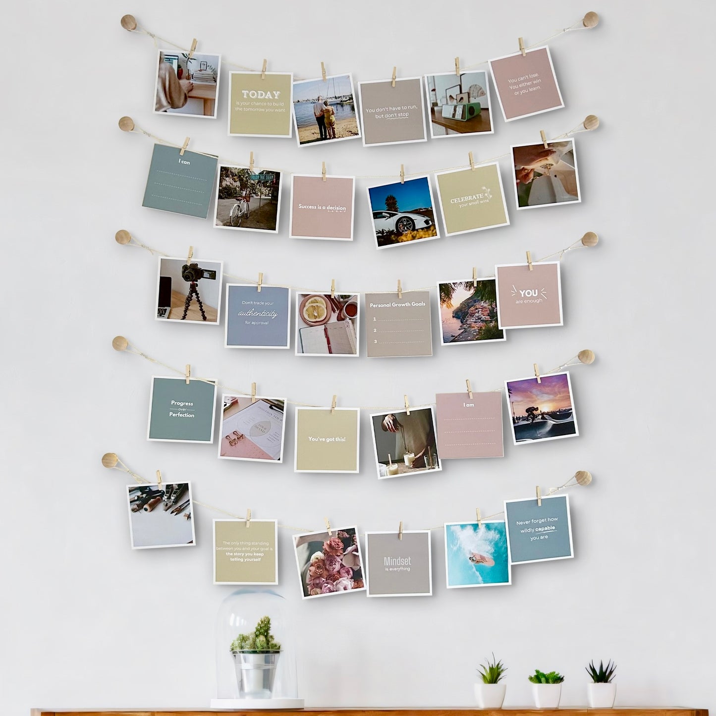 Vision Board Kit (With Wall Accessories)