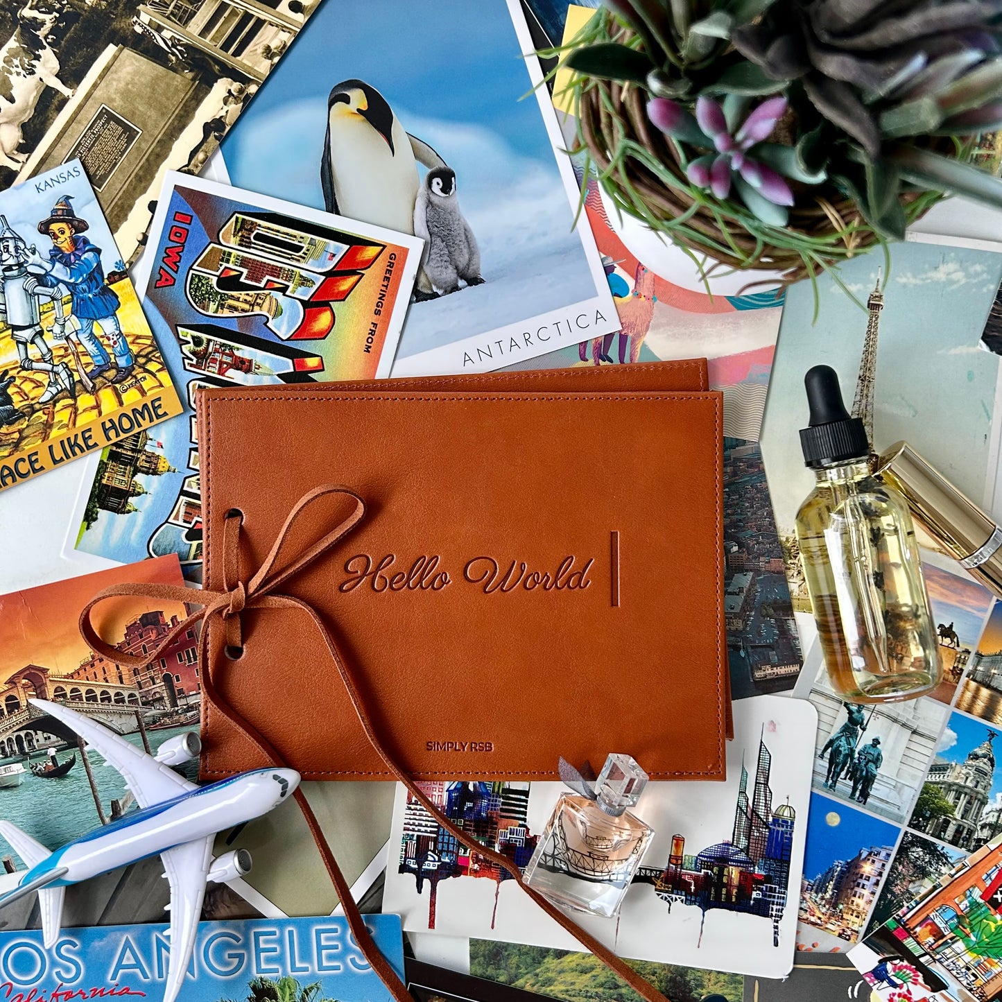 Postcard Organizer Kit (Hello World)