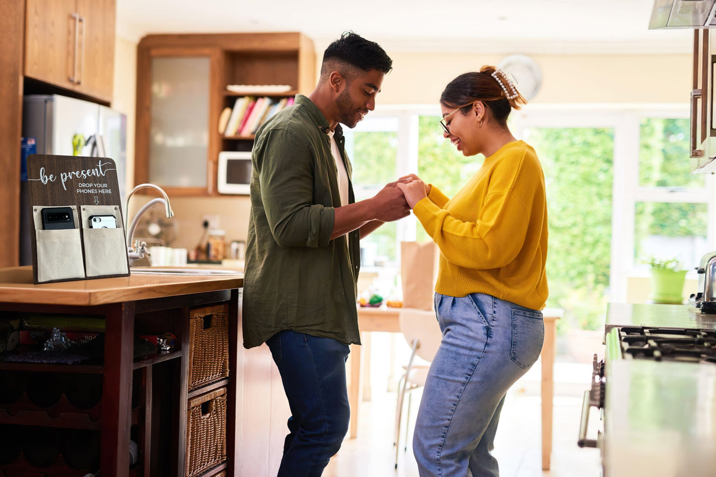 Be Present Wood Phone Board (Small)