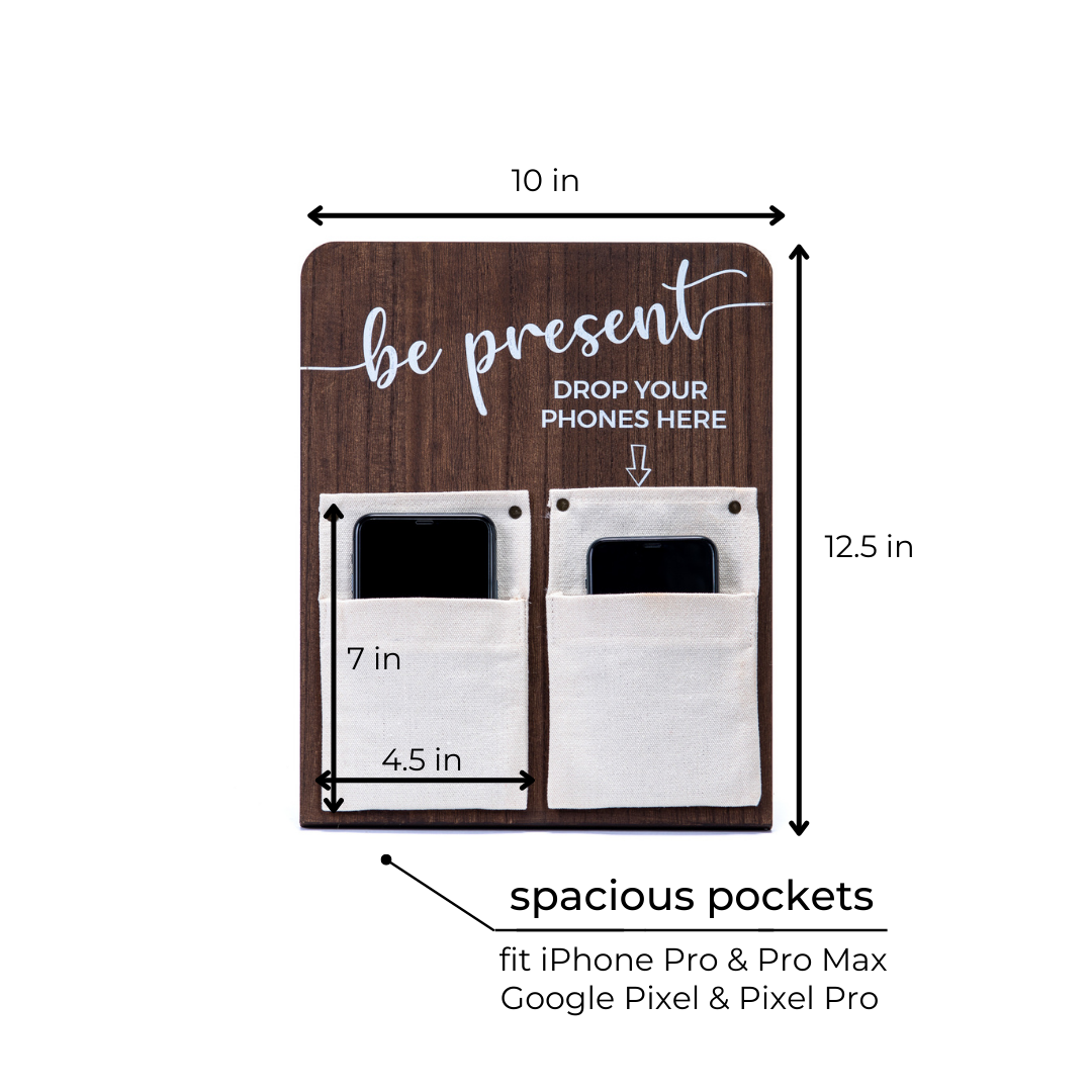 Be Present Wood Phone Board (Small)