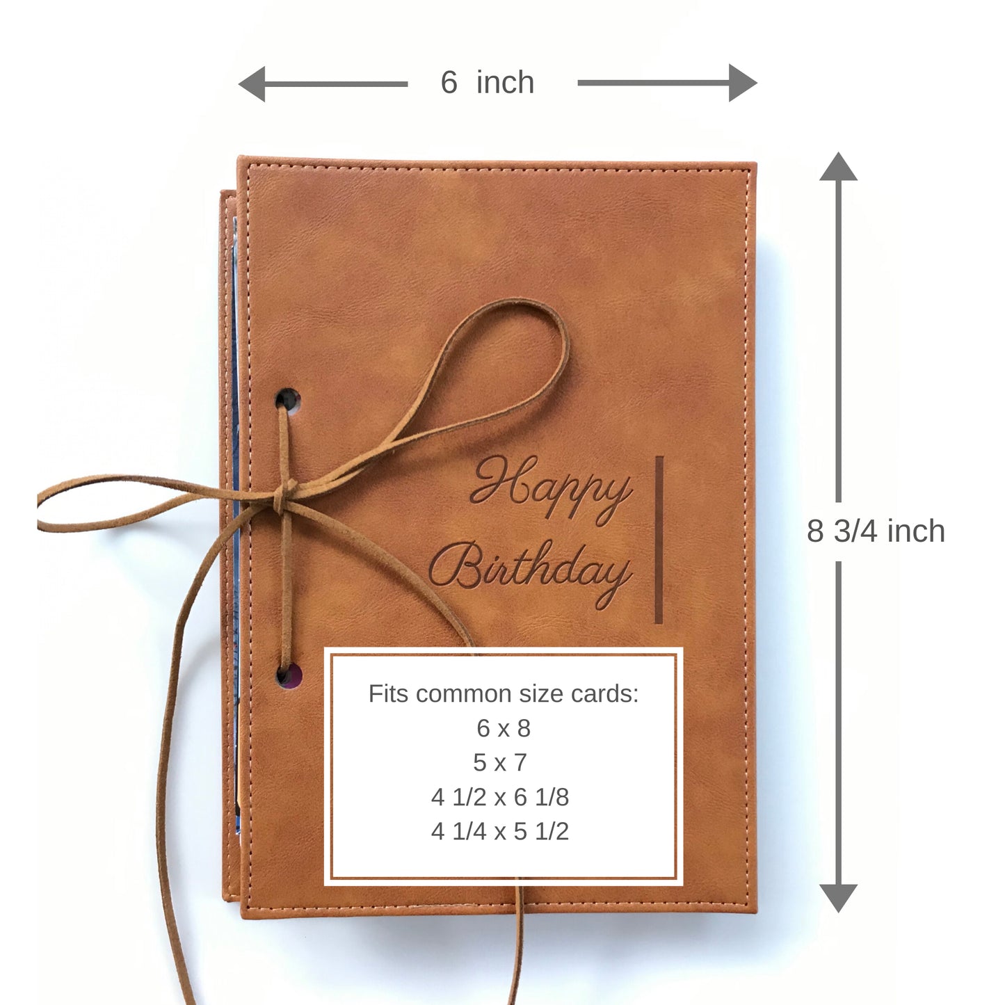 "Happy Birthday" Card Keeper Kit