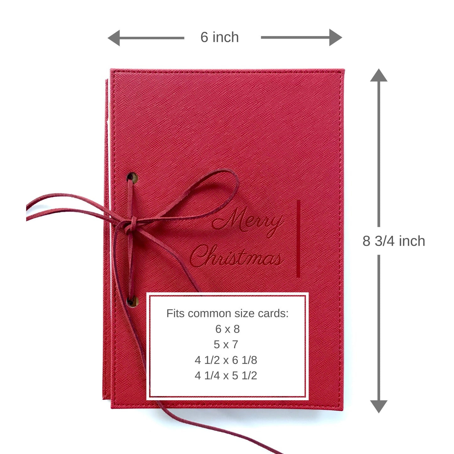 "Merry Christmas" Card Keeper Kit
