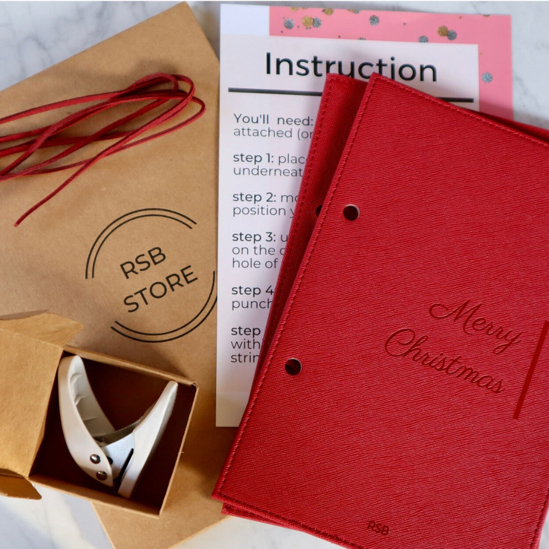 "Merry Christmas" Card Keeper Kit