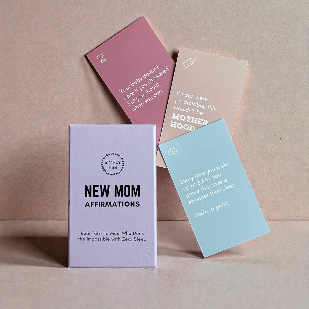 New Mom Affirmation Card Kit (Funny and Honest)