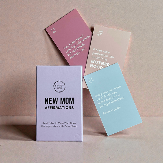 New Mom Affirmation Card Kit (Funny and Honest)