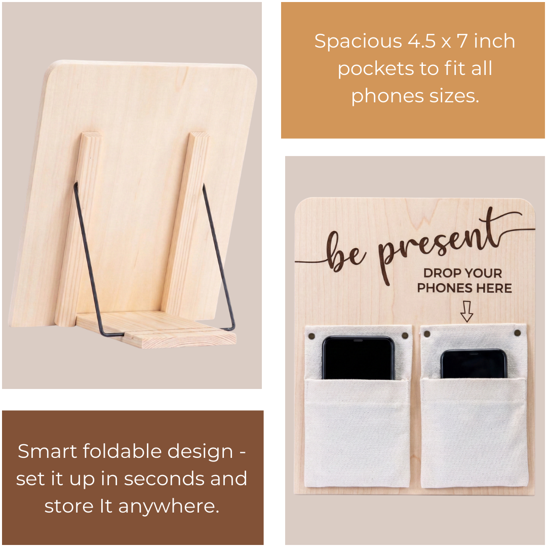 Be Present Wood Phone Board (Small)