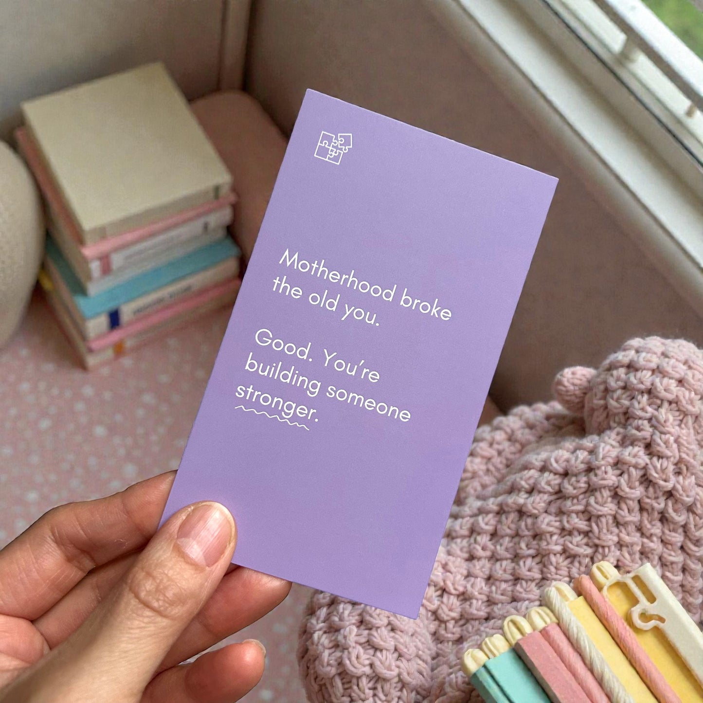New Mom Affirmation Card Kit (Funny and Honest)