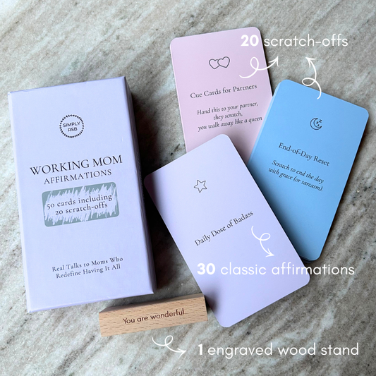 Working Mom Affirmation Kit (You Are Wonderful)