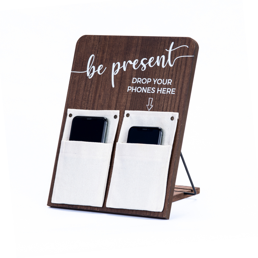 Be Present Wood Phone Board (Small)