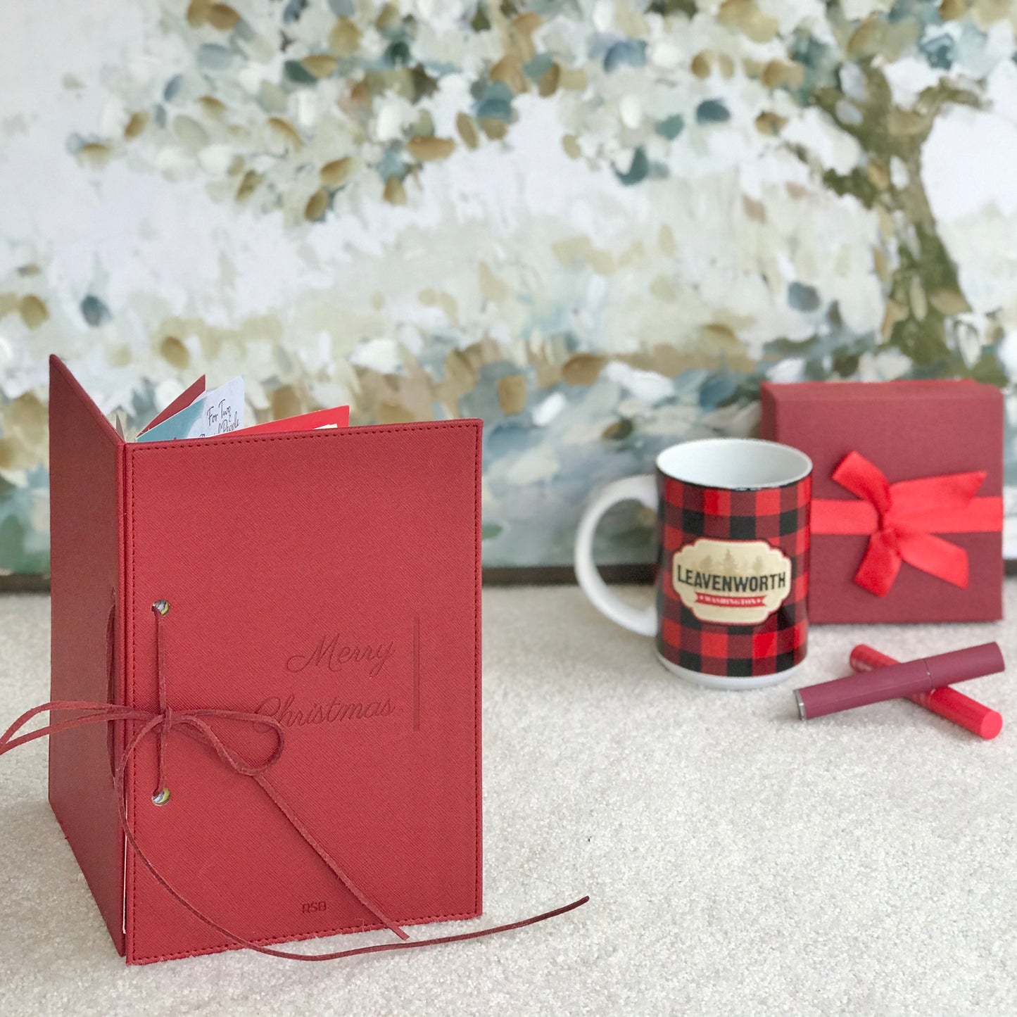 "Merry Christmas" Card Keeper Kit